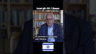 Folkrättsexpert om Israels attack mot Hizbollah [upl. by Lawry]