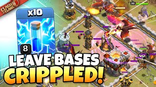 LIGHTNING makes TH11 Dragon and Lalo attacks UNSTOPPABLE Best TH11 Attack Strategies No Siege [upl. by Candi]