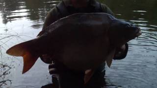 Steamies Boilies Carp Fishing with Individual Baits 30 Mirror [upl. by Joerg]