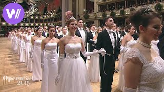 Wiener Opernball 2015  die Eröffnung in voller Länge [upl. by Publus725]