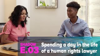 Shadow NYC Teen Shadows a Human Rights Lawyer for a Day Law Careers [upl. by Ramso879]