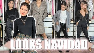 LOOKS NAVIDEÑOS HAUL SHEIN  MAKEUP COMPLEMENTOS Y PEINADOS🎄VLOGMAS ZientiAdviento  patrizienta [upl. by Lamok]