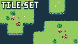 Making a Pixel Art TileSet  Artlog 01 [upl. by Itin]