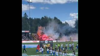 AIKs pyro borta mot IFK Värnamo [upl. by Haidabez862]