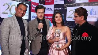 Shivangi Joshi  Mohsin Khan  Rajan Shahi  The ITA Awards [upl. by Inigo]