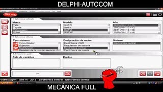 TUTORIAL DIAGNOSIS AUTOCOM DELPHI 2013 [upl. by Aneladdam865]