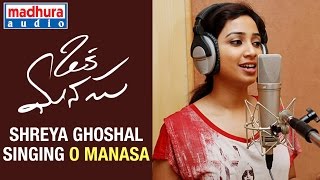 Shreya Ghoshal Singing O Manasa Song  Oka Manasu Movie  Naga Shaurya  Niharika Konidela [upl. by Ailaham35]