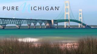 Mackinac Bridge Labor Day Walk  Pure Michigan [upl. by Assyl]