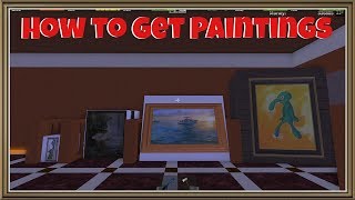 Lumber Tycoon 2 How to Get Paintings [upl. by Frye869]