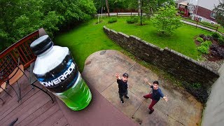 ULTIMATE SKATEPARK BOTTLE FLIPPING DOUBLE FLIPS ONLY [upl. by Ielirol]