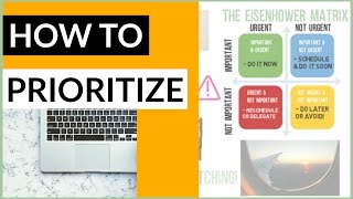 How to Prioritize Tasks Effectively GET THINGS DONE ✔ [upl. by Widera174]