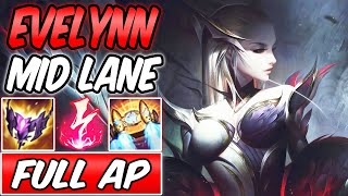 EVELYNN MID FULL AP ONESHOT COVEN GAMEPLAY  New Build amp Runes  Season 12  League of Legends [upl. by Letitia824]