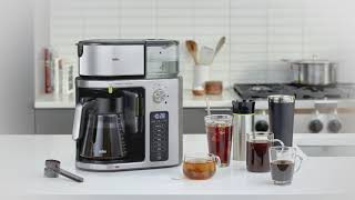 Introducing the Braun MultiServe KF91 Series Coffee Machine [upl. by Morlee443]