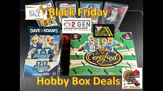 Black Friday Hobby Box Deals [upl. by Tarrsus]