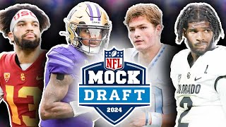 The OFFICIAL 2024 NFL First Round Mock Draft 40 Week 10 Edition  TPS [upl. by Enomaj]