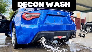 Subaru BRZ Detail Wash  Decon Clay amp Seal  ASMR [upl. by Danais]