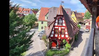 Rothernburg Medieval City GermanySummer 2024 [upl. by Annairdna]