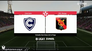 Cienciano vs Melgar ● Clausura Liga 1 2024  Pes 2021 [upl. by Cassondra]