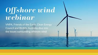 Offshore wind webinar [upl. by Stine659]