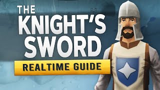 RS3 The Knights Sword – Realtime Quest Guide [upl. by Giffy]