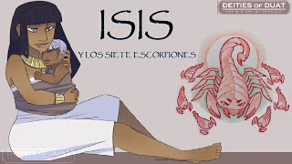 ISIS Y LOS SIETE ESCORPIONES  CUENTOS MITOLÓGICOS StayHome QuédateEnCasa [upl. by Marin]