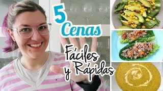 Cenas económicas fáciles y rápidas  Kiwilimón Recetas [upl. by Tiffany]