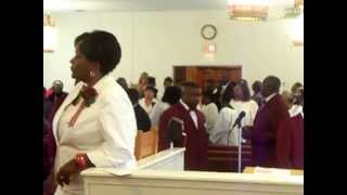 2013 New Mt Olive Baptist Church Choir Anniversity Processional [upl. by Holsworth]