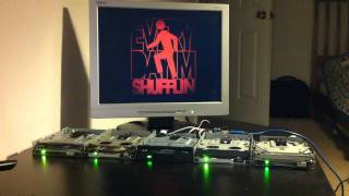 Party Rock Anthem on five floppy drives [upl. by Llednahc]