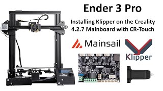 Ender 3 Pro 427 Board An Easy Way of Installing Calibrating and Printing with Mainsail Klipper [upl. by Retse320]