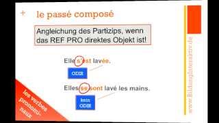 das Passé Composé Teil 3 Reflexive Verben [upl. by Anthe]