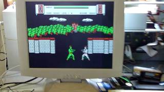 Sinclair QL KARATE game on a Q40 [upl. by Yentnuoc]