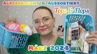 Wieder mal ein bisschen Müll 🙂  Aufgebraucht amp Aussortiert März 2024  Simplybee [upl. by Helbonia962]