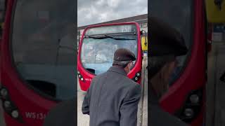 London Small Bus Route 232 at Brent Cross 04092021 shorts [upl. by Juxon]