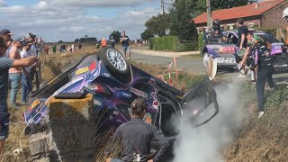 WRC Ardeca Ypres Rally 2022 Crashes amp Show By HDrallycrash [upl. by Led]