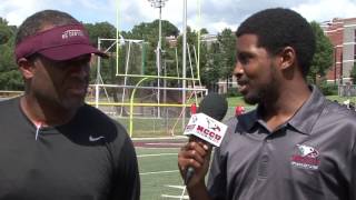 NCCU Football Preseason Report Coach Kenyatta McCoy  Cornerbacks [upl. by Leiria]