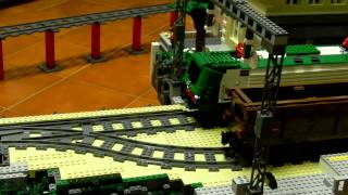 Lego trains layout [upl. by Nospmoht653]