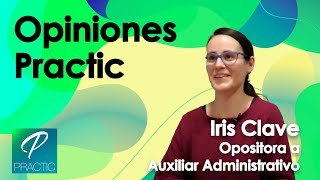 Academia Practic opiniones  Iris Clave  Opositora a Auxiliar Administrativo [upl. by Eninaej112]