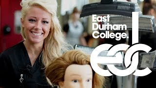 EDC Hairdressing amp Barbering courses video East Durham College [upl. by Jewelle]