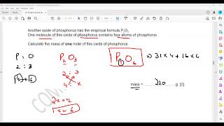 Exercise Empirical and Molecular Formula Question 1 to 12 Cambridge IGCSE Chemistry Lesson 24b [upl. by Brigid]