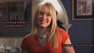 lorraine baker scene pack 1080p  cheaper by the dozen 2003  logoless  hilary duff [upl. by Osithe]