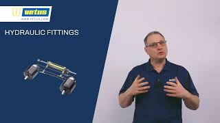 How to connect VETUS hydraulic steeringsystems Easily cut hoses to length and install fittings [upl. by Nivek]