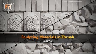 Sculpting Materials in Zbrush – Volume 1  Trailer [upl. by Anita]