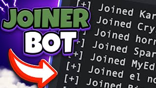 FREE BOT Joins Users To ANY SERVER How to use it [upl. by Hgielra]