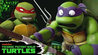 Can The TMNT Train THEMSELVES From Another Universe 🥊  Full Scene  Teenage Mutant Ninja Turtles [upl. by Alviani]