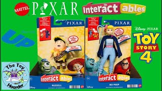 Pixar Interactables Bo Peep amp Russell Figures From Toy Story 4 amp Up [upl. by Ehling]