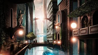 Utopia  Speedpainting  Photoshop CC 2018 [upl. by Znarf]