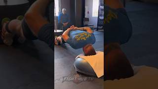 Canelo BRUTAL NECK training for Jaime Munguia [upl. by Ellord]