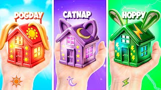 Kita Membangun Rumah Mungil CatNap vs DogDay vs Smiling Critters Poppy Playtime 3 [upl. by Schriever879]