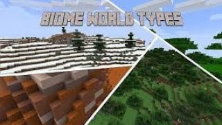 How to get Single Biome Worlds in Minecraft Bedrock [upl. by Sisenej]