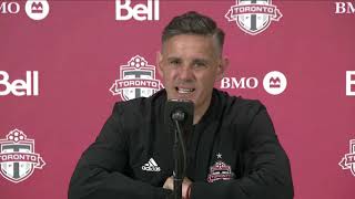 John Herdman apologizes after Toronto FCs shocking loss to Chicago  June 15 2024 [upl. by Ellerahs]